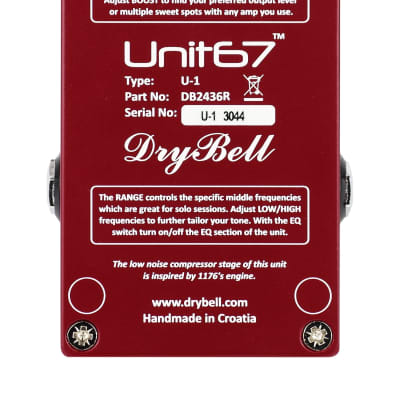 Drybell Unit67 Compressor, Red image 5