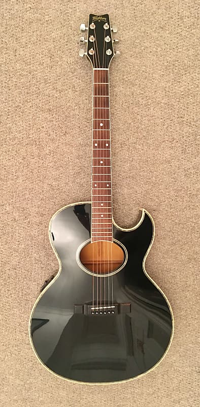 Washburn EA40 Late 80's Black | Reverb