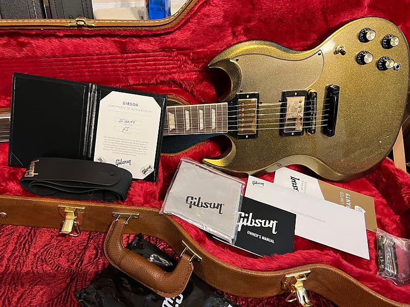 Gibson Mod™ Collection // SG Standard '61 - Gold Moonlight Mist