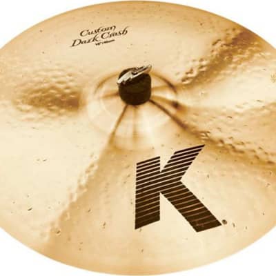 Zildjian K Custom Dark 18" Crash Cymbal image 1