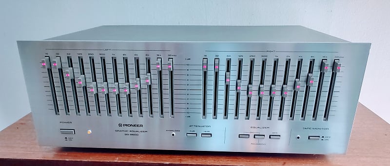 Pioneer SG-9800 Stereo Equalizer, Serviced | Reverb