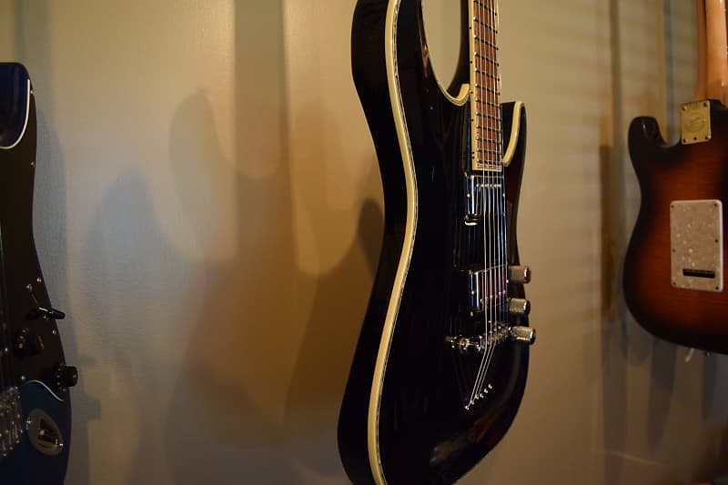 Schecter Diamond Series C-1 Elite - Gloss Black and Pearl Inlay image 1