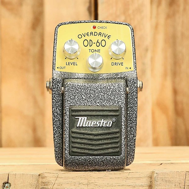 【国際ブランド】 Gibson Reverb | Pedal Overdrive OD-60 Maestro ギター