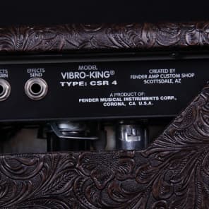 2004 Fender Vibro King Cowboy Tolex Amplifier (SKU 4490) image 7