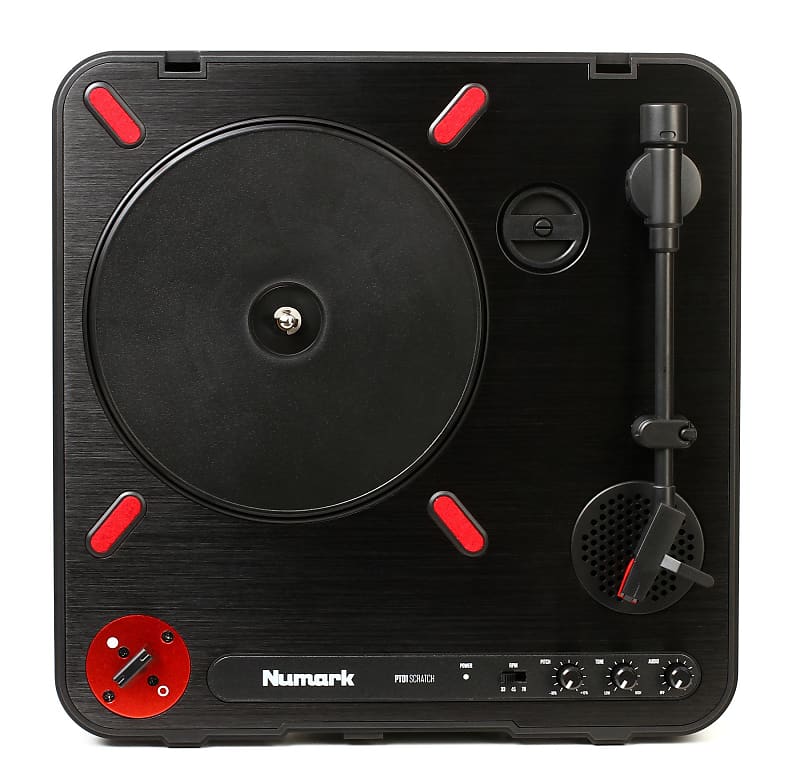 Numark PT01 Scratch Portable DJ Turntable (PT01Scratchd1)  			
