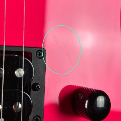 Used 2022 Jackson Custom Shop SL2H Neon Pink w/case TSU20634 image 5