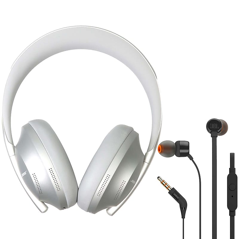Bose Noise-Canceling Headphones 700 Bluetooth Headphones (Silver