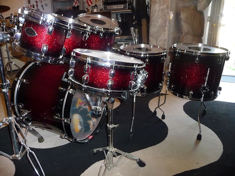 TAMA STARCLASSIC BIRCH BUBINGA 7 PIECE DRUM SET | Reverb