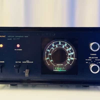 ⚡⚡⚡Vintage Sansui TU-777 Solid State Stereophonic Tuner