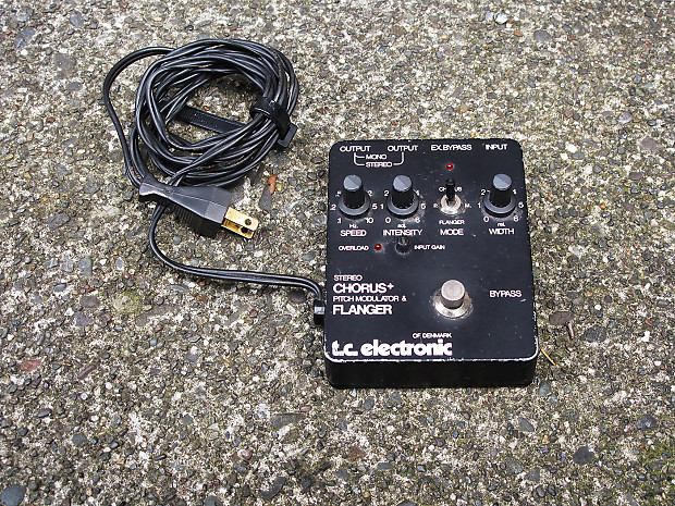 TC Electronic SCF Stereo Chorus Flange 1979 Very Early 1st
