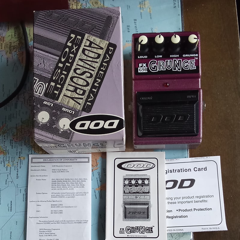 Dod grunge reverb on sale