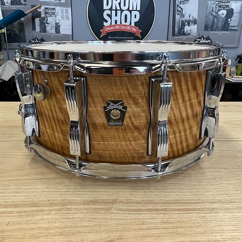 Ludwig 1994 Super Classic Snare in Satinwood Limited Edition 6.5 x 14