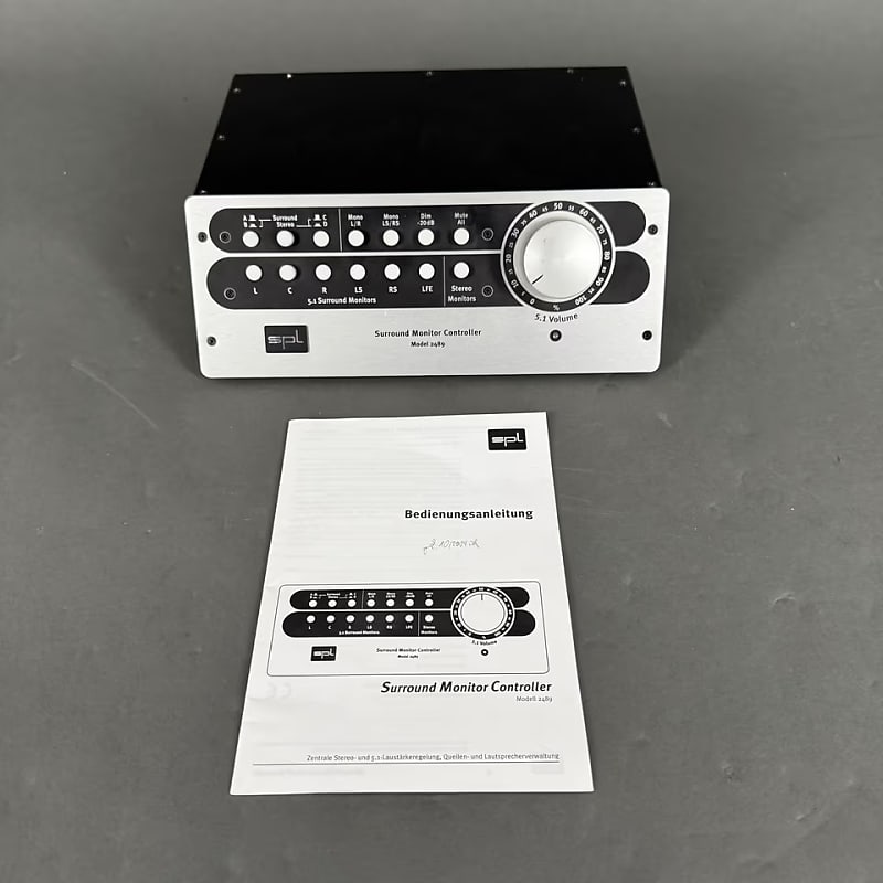 SPL Surround Monitor Controller Modell 2489 Mono Stereo Studio image 1