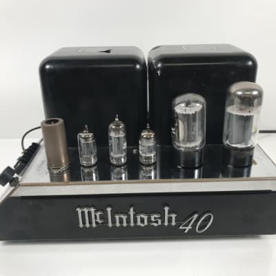 McIntosh MC40 Tube Amplifier