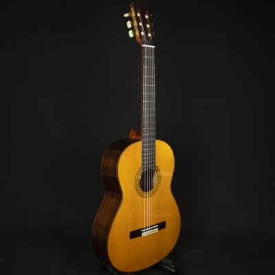 Yamaha GC22C Classical Guitar Cedar Top Ebony Fingerboard Natural (11L190047) image 11