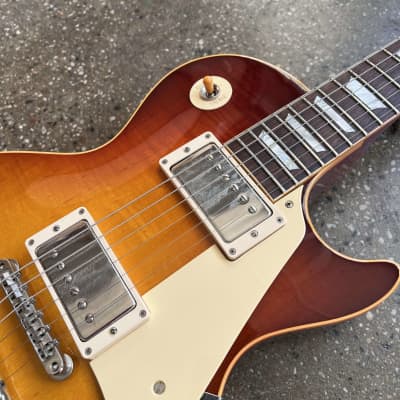 Gibson Custom Shop 1958 Les Paul Standard Reissue Gloss 2017 - Abilene Sunset Burst image 6