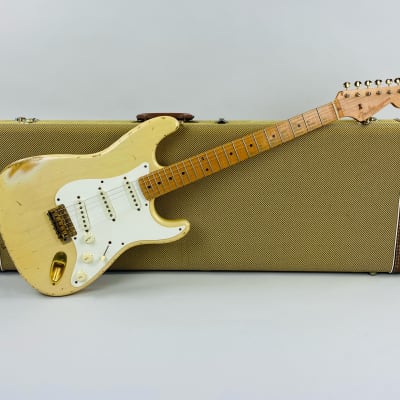 Fender Custom Shop Cunetto Relic Stratocaster, '57 RI Mary Kaye, Lowest Serial Number Available! 1995 - Blonde image 5