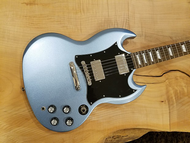 Epiphone SG Pro Limited Pelham Blue | Reverb