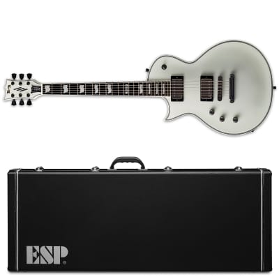 ESP E-II Eclipse LH Snow White Satin SWS Left-Handed Electric Guitar + Hard Case EC Made in Japan image 1