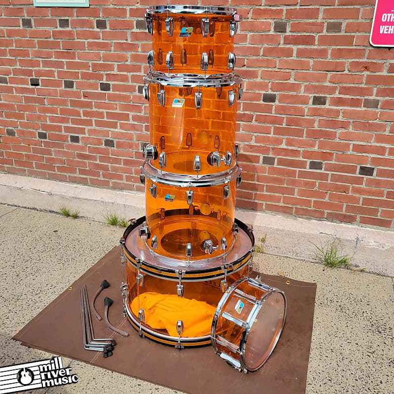 Ludwig Vistalite Amber 