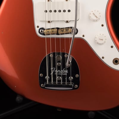 Fender Custom Shop 1966 Jazzmaster Journeyman Relic Candy Tangerine - Truetone Color Set image 5