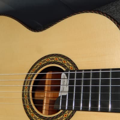 LEGENDARY "EL VITO" PROFESSIONAL JS - LUTHIER MADE - WORLD CLASS - CLASSICAL GRAND CONCERT GUITAR - SPRUCE/LATIN AMERICA ROSEWOOD image 5