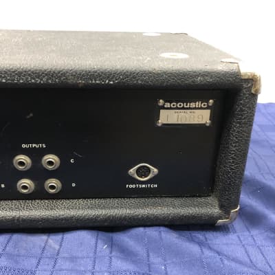 Vintage Acoustic  Model 360 Bass Preamp Head image 12