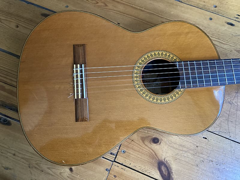 1986 K Yairi CY 117 Electro Classical Guitar Made in Japan | Reverb