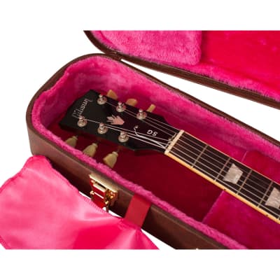 Gator Cases GW-SG-BROWN Gibson SG Guitar Deluxe Wood Case - Brown - Open Box image 11