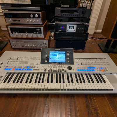 Yamaha Tyros 4 Arranger Keyboard with Expansion Card, Gator carrying bag and stand