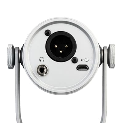 Shure MV7 USB-XLR Podcast Microphone Silver+Blue Compass Broadcast Boom in 1 Box image 3