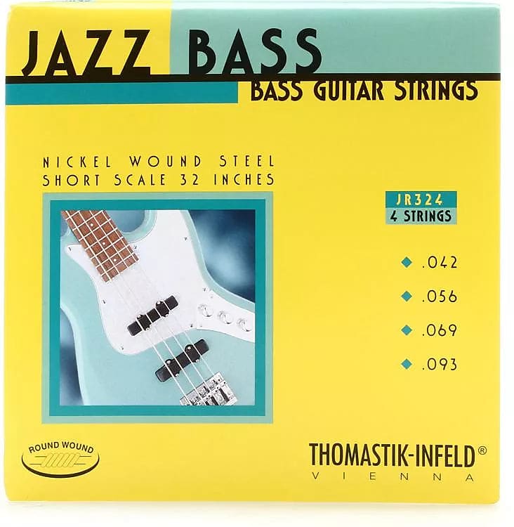 Thomastik-Infeld JR324 Jazz Rounds, 4-String Short image 1