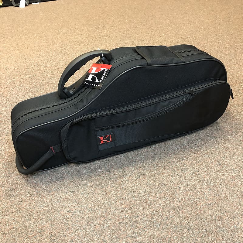 Kaces KBFAS1 Structure Series Polyfoam Alto Saxophone Case Reverb