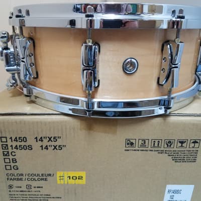 Pearl Pre-Order Reference 14x5" Natural Maple #102 Snare Drum | Special Order | NEW Authorized Dealer image 4