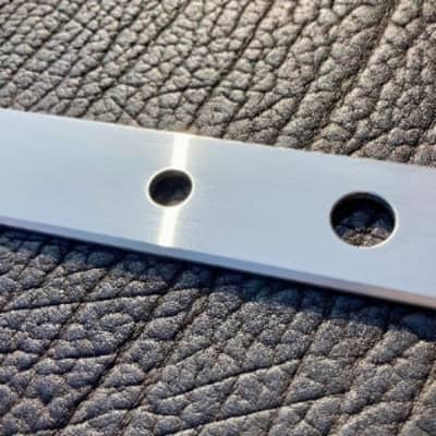 Van Dyke-Harms Telecaster Control Plate, Gibson Switch, Stainless Steel 2023 - Stainless Steel image 2
