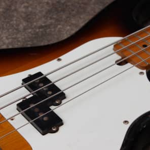 Aria Pro II IGB-STD Electric Bass Guitar, Metallic Black, 24