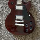 2005 Gibson Les Paul Studio wine red chrome hardware electric guitar made in USA  headstock repair