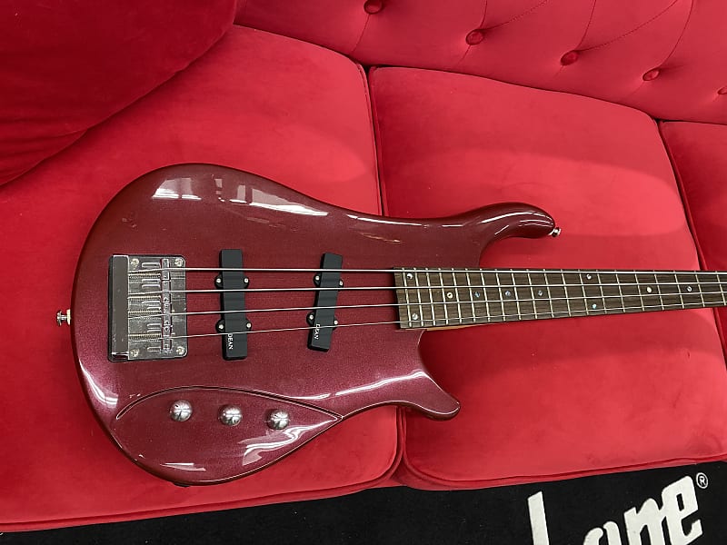 Dean Razor 1 Bass Guitar Cranberry MIK | Reverb