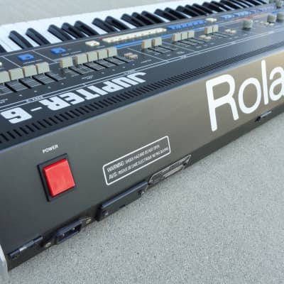 Roland Jupiter-6 - Polyphonic Analog Synthesizer - Pro-Serviced image 6