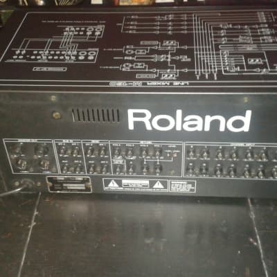 Roland M-16 16-Channel Line Mixer Used need work with first input channel bad signal red always image 6