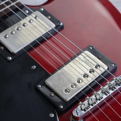 1994 Epiphone Korea (by Gibson) G-400 LH Left Handed SG (Cherry Red) image 6