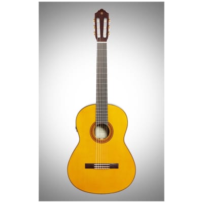 Yamaha CGTA TransAcoustic Nylon Classical Acoustic-Electric Guitar image 2