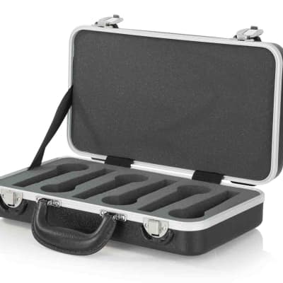 Gator Cases GM-6-PE Microphone Briefcase for 6 Microphone image 4