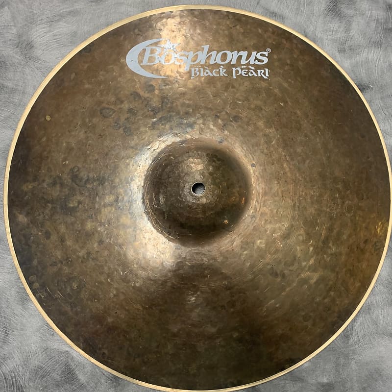 Bosphorus 16" Black Pearl Crash Cymbal 920g Reverb