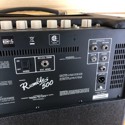 Fender Rumble 500 Bass Amplifier image 6