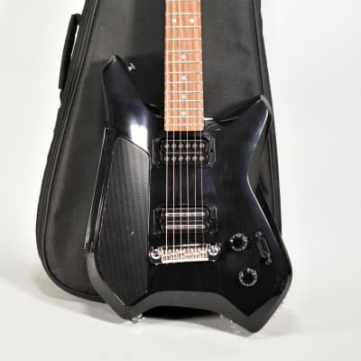 Fusion Smart Guitar Black Finish Electric Guitar w/ Gig Bag image 2