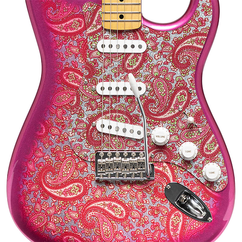 Tokai TST-PR/M Pink Paisley with Case | Reverb Canada