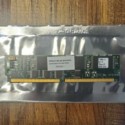 E-MU Systems PROM1 Proteus Pop Collection Sound ROM 5-bank Expansion Rom (works in EMU MP-7 XL-7 PX-7 command stations and Proteus 2500 & 2000 and more )