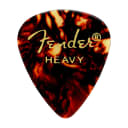 Fender 1980351900 Classic Celluloid (351 Shape) Tortoise Shell Guitar Picks 12 Pack , Heavy