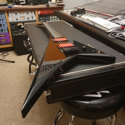 RARE Esp Custom Shop 80's Randy Rhoads Custom Flying V Alexi Laiho EMG Jackson Reverse Headstock image 11